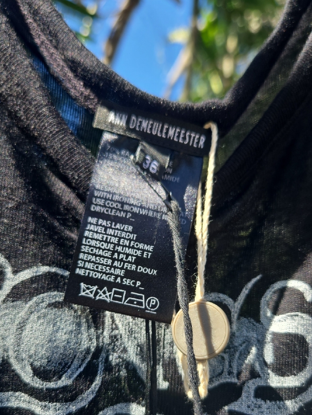 Ann Demeulemeester Tunic Tank - Picture 3 of 8